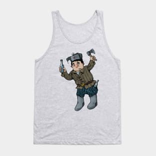 Soviet menace comrade (alone) Tank Top